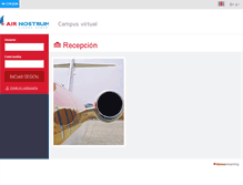 Tablet Screenshot of campus.airnostrum.es