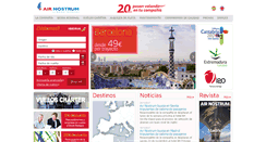 Desktop Screenshot of airnostrum.es