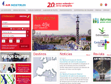 Tablet Screenshot of airnostrum.es